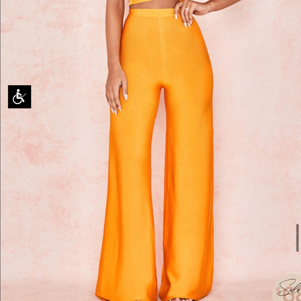 House of CB Orange Trousers